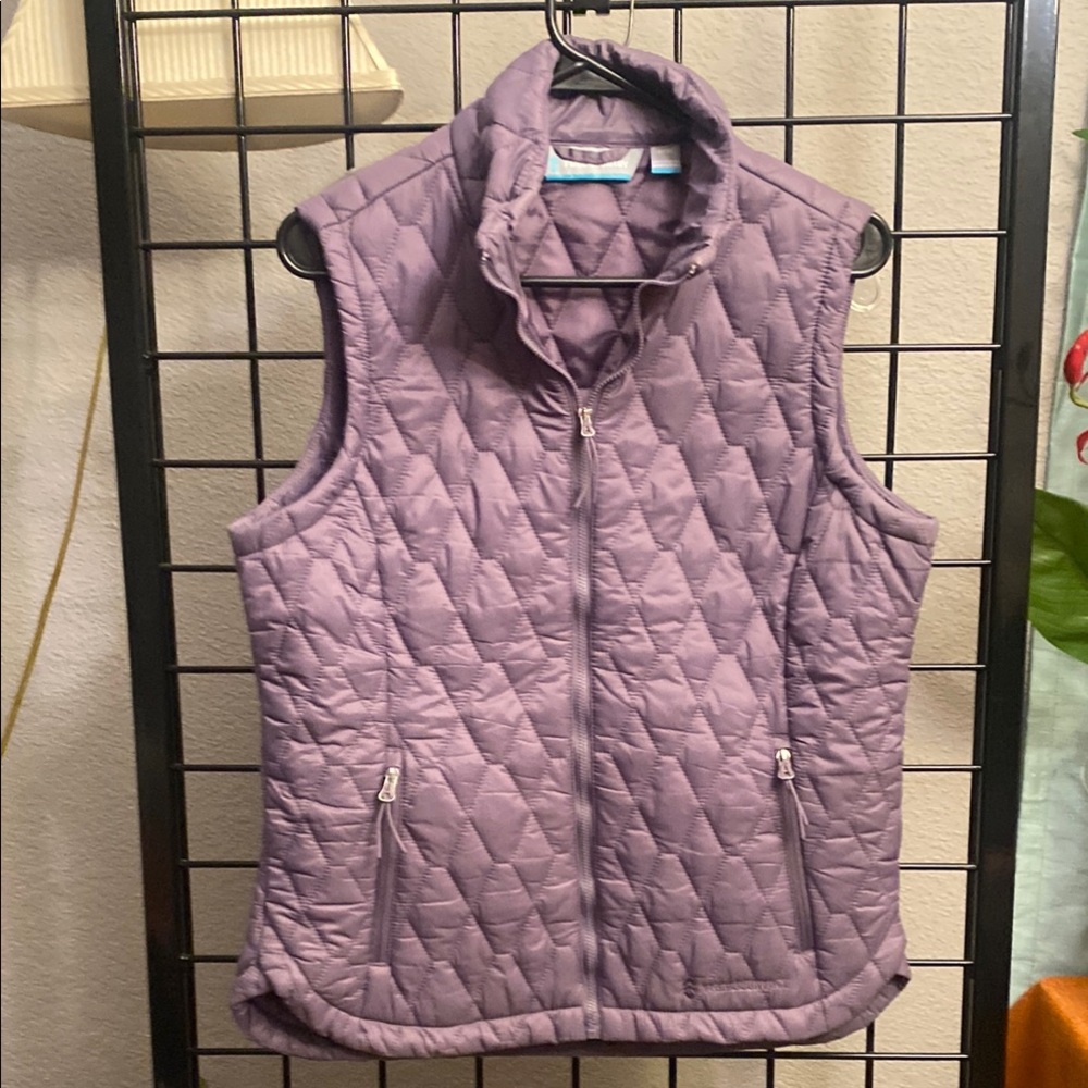 Free Country Purple Quilted Vest